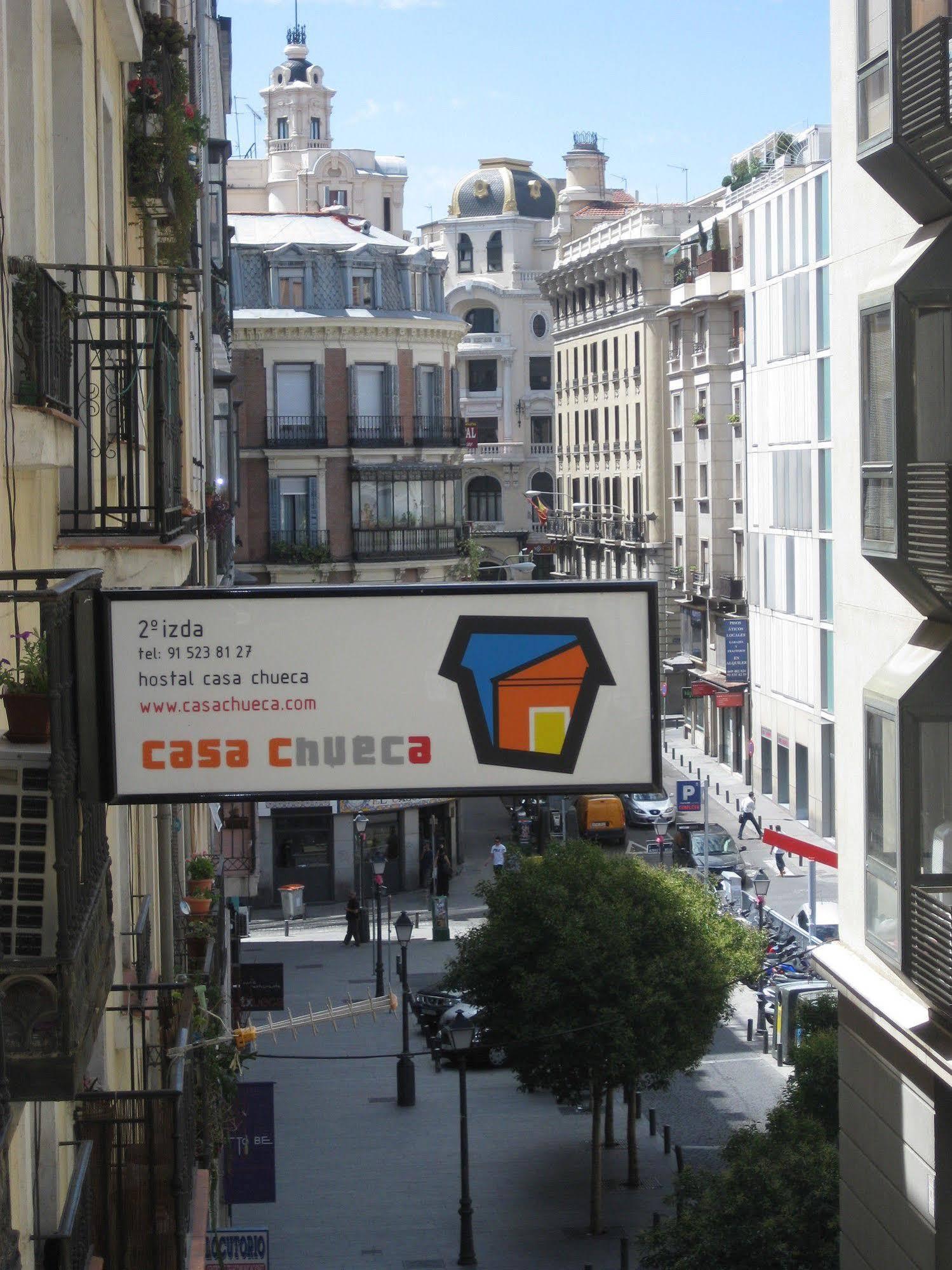 Hostal Casa Chueca Madrid Exterior photo